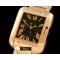 까르띠에 Tank Anglaise Mid RG/RG Black Swiss Eta 2671 -CAR0261D