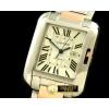 까르띠에 Tank Anglaise Mid SS/YG White Swiss Eta 2671 -CAR0262