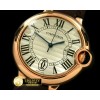 까르띠에 Ballon De Cartier Mid SS/SS White Swiss Eta 2671 -CAR0264