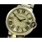까르띠에 Ballon De Cartier Mid SS/SS White Swiss Eta 2671 -CAR0266