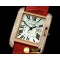 까르띠에 Tank Anglaise Mid RG/LE White Swiss Eta 2671 -CAR0271A