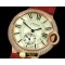 까르띠에 Ballon Bleu de Cartier Ladies RG/LE White Swiss Qtz -CAR0280A