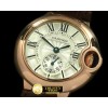 까르띠에 Ballon Bleu de Cartier Ladies RG/LE White Swiss Qtz -CAR0281A