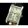 까르띠에 Tank Amercian SS/LE White Jap Quartz -CAR0285