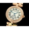 까르띠에 Must De Cartier Ronde RG/RG/Diam White Jap Quartz -CAR0287A