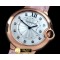 까르띠에 Ballon De Cartier Mid RG/LE White Diam Miyota -CAR0291A
