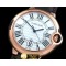 까르띠에 Ballon De Cartier Mid RG/LE White Roman Miyota -CAR0291B