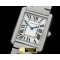 까르띠에 Tank Solo Mid SS/SS White Swiss Quartz -CAR0302C