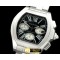 까르띠에 XXL Roadster Chrono SS/SS Black 7753 -CAR0311