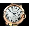 까르띠에 Ballon De Cartier Mid RG/LE White Roman Miyota -CAR0319