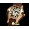 까르띠에 Tortue De Cartier RG/LE White Swiss Quartz -CAR0334B