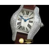 까르띠에 Tortue De Cartier SS/LE White Swiss Quartz -CAR0335A