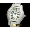 까르띠에 Tortue De Cartier SS/SS White Swiss Quartz -CAR0337A