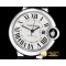 까르띠에 Ballon De Cartier Ladies SS/LE White Roman V6F Jap M[CAR0339B] -CAR0339B