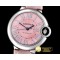 까르띠에 Ballon De Cartier Ladies SS/LE Pink Roman V6F Jap M9 -CAR0339F