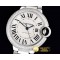 까르띠에 Ballon De Cartier Ladies SS/SS White Roman V6F Jap M[CAR0340A] -CAR0340A