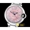 까르띠에 Ballon De Cartier Ladies SS/SS Pink Roman V6F Jap M9 -CAR0340B