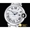 까르띠에 Ballon De Cartier Ladies SS/SS White Roman V6F Jap M[CAR0340C] -CAR0340C