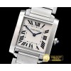 까르띠에 Ladies Cartier Tank Francaise SS/SS Wht TWF Swiss Qtz -CAR0356