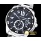까르띠에 Cartier De Calibre Diver SS/SS Black MY8205 -CAR0359B