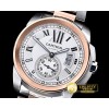 까르띠에 Cartier De Calibre RG/SS White JF Miyota 8205 -CAR0364A