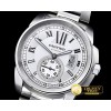 까르띠에 Cartier De Calibre SS/SS White JF Miyota 8205 -CAR0365A