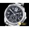 까르띠에 Cartier De Calibre SS/SS Black JF Miyota 8205 -CAR0365B