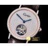 까르띠에 Ronde De Cartier Diamonds RG/LE Tourbillon HW -CAR0372B