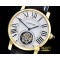 까르띠에 Ronde De Cartier 42mm YG/LE White Tourbillon HW -CAR0373C
