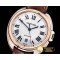 까르띠에 Cle De Cartier Mens RG/LE White V6F MY9015 Mod -CAR0374