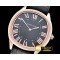 까르띠에 Drive De Cartier ExtraFlat RG/LE Black Jap Qtz -CAR0381D