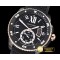 까르띠에 Calibre de Cartier DLC/RG/RU Blk JJF 1:1 Asia 23J Mod -CAR0382B