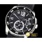 까르띠에 Calibre de Cartier SS/RU Black JJF 1:1 Asia 23J Mod -CAR0383A