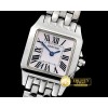 까르띠에 Santos Demoiselle Mens SS/SS Pink MOP Swiss Quartz -CAR0385D