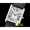 까르띠에 Must De Cartier Ladies 25mm SS/LE White GPF Swiss Qtz -CAR0386A
