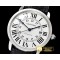 까르띠에 Ronde Louis Cartier Date SS/LE White Miyota 9015 -CAR0388A