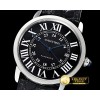 까르띠에 Ronde Louis Cartier Date SS/LE Black Miyota 9015 -CAR0388B