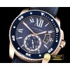 까르띠에 Calibre de Cartier Diver RG/NY/RU Blue TF MY8205 Mod -CAR0399