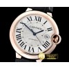 까르띠에 Bleu Mens 42mm Wrapped RG/LE2 White BP Swiss 2824 -CAR0400B