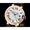 까르띠에 Balon Bleu Midsize Wrapped RG/LE White BP Swiss 2671 -CAR0401A