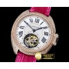 까르띠에 Cle De Cartier Tourb Diams RG/LE Pink White Asia HW -CAR0402A