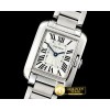 까르띠에 Tank Anglaise Ladies SS/SS White/Roman GSF Swiss Quartz -CAR0404