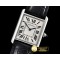 까르띠에 Cartier Tank Solo Mens SS/LE White XF Swiss Quartz -CAR0406A