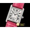 까르띠에 Cartier Tank Solo Mens Diams SS/LE White XF Swiss Qtz -CAR0406C