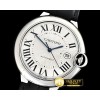 까르띠에 Balon Bleu Mens 42mm SS/LE White JF MY9015 Mod -CAR0408A