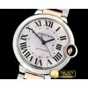 까르띠에 Balon Bleu 36mm RG/SS Pink MOP V6F MY9015 Mod -CAR0411