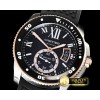 까르띠에 Calibre de Cartier Diver RG/SS/RU Blk TF MY8205 Mod -CAR0414A