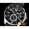 까르띠에 Calibre de Cartier Diver RG/SS/NY/RU Blk TF MY8205 Mod -CAR0414B