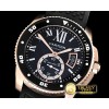 까르띠에 Calibre de Cartier Diver RG/RU Blk TF MY8205 Mod -CAR0415B