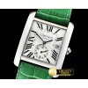 까르띠에 Cartier Tank MC 1904 SS/LE (Green) White Asia 23J -CAR0417B